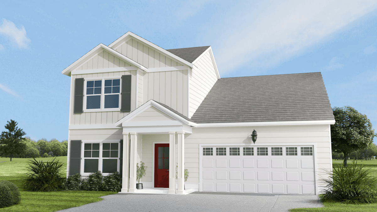 Exterior rendering — The Bertram
