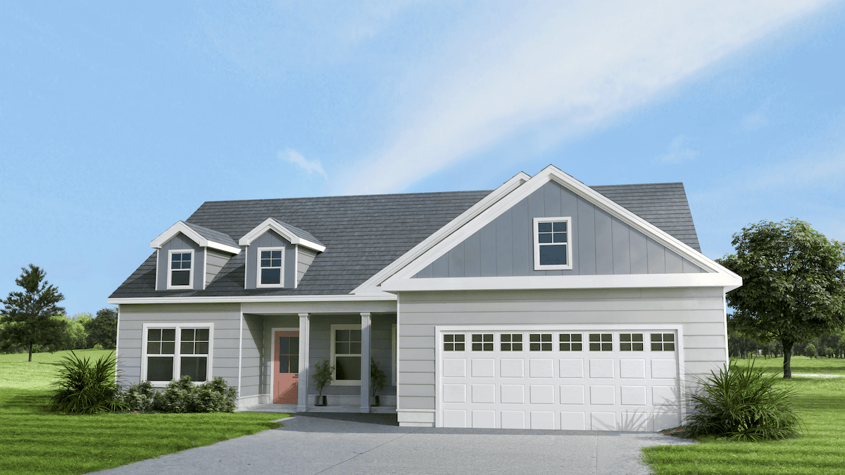 Exterior rendering — The Byrnes